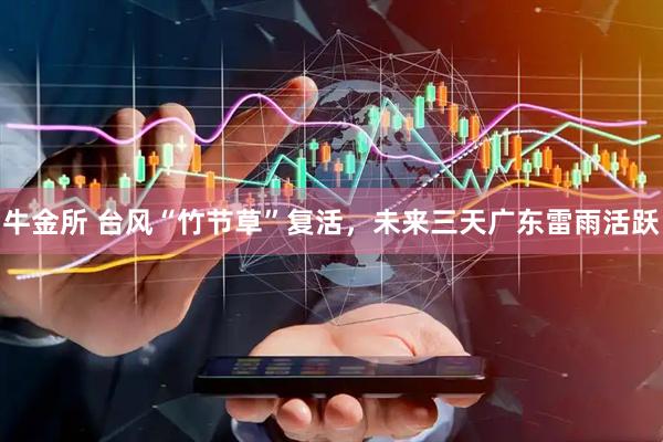 牛金所 台风“竹节草”复活，未来三天广东雷雨活跃